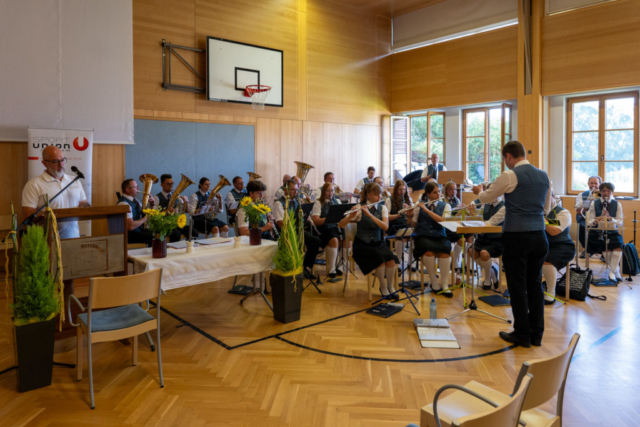 45 Jahre Union-musikalische Untermalung durch Musikverein St. Florian am Inn