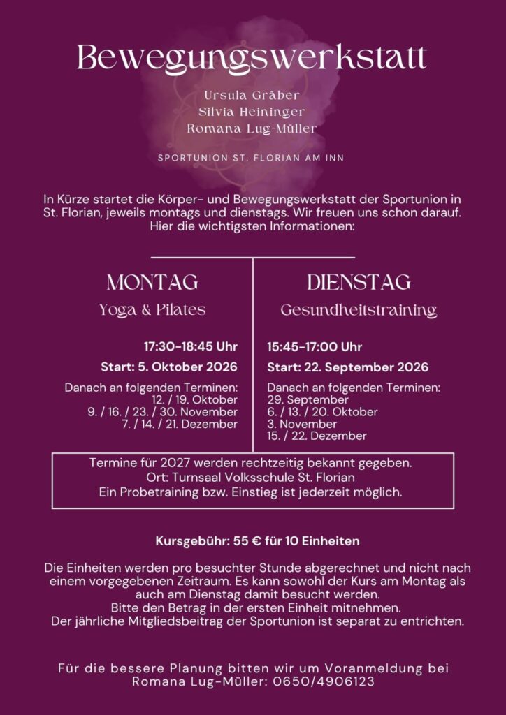 neue Sektion der Union Bewegungswerstatt